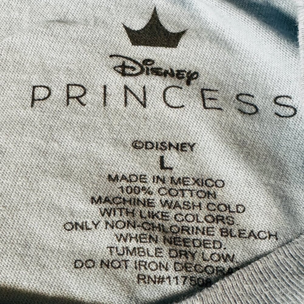 Disney Prince Eric The Little Mermaid Womens T Shirt Size Large Blue - Picture 3 of 7